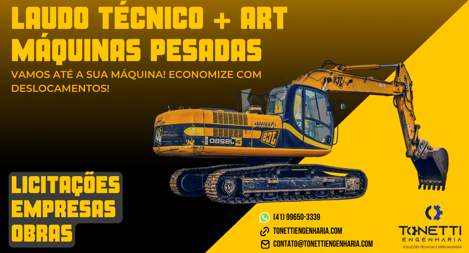 Laudo Mecânico para Máquinas Pesadas
